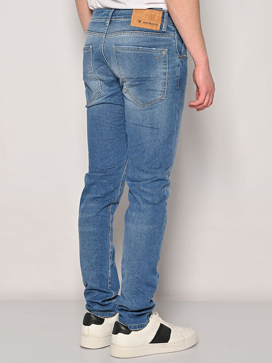 Brokers Jeans Herren Jeanshose Blau