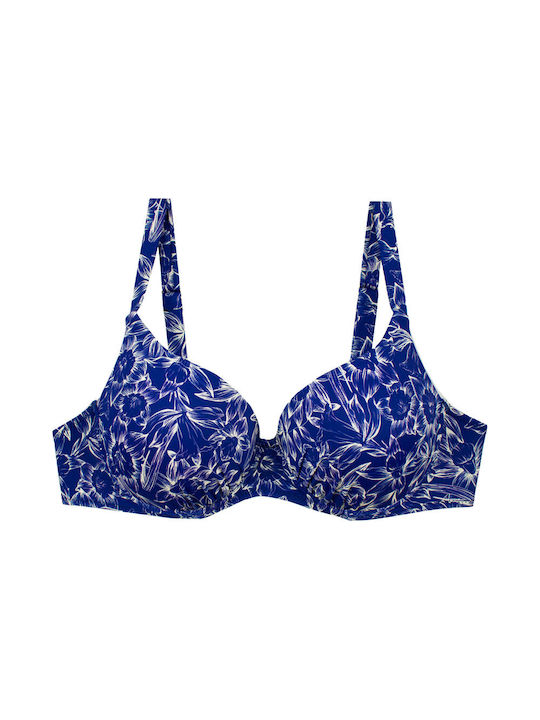 Bonito Bikini-Set Blumen Blue