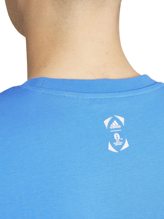 Italy Αθλητικό T-shirt Blue