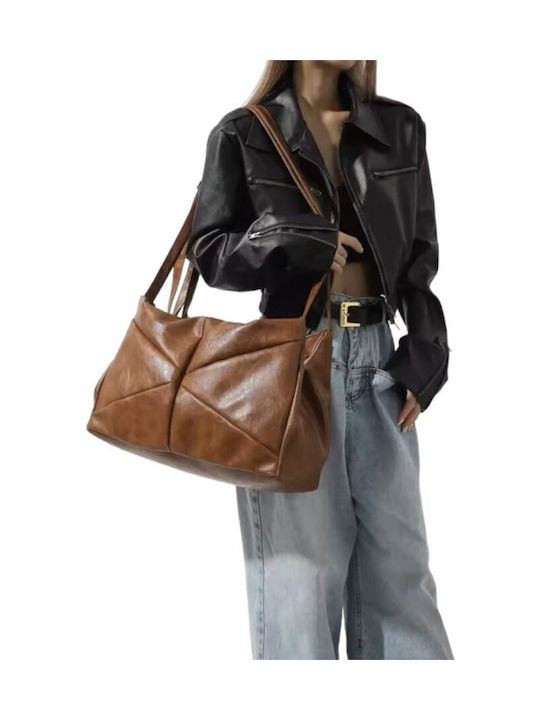 Damentasche Schultertasche Braun