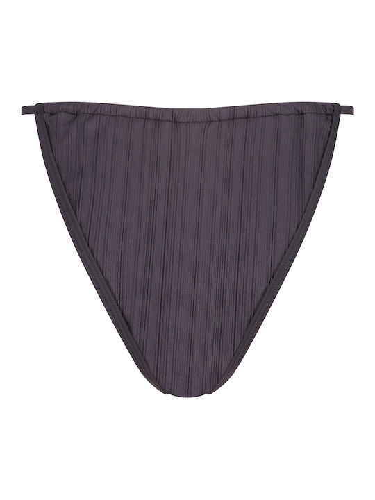 Bikini Slip Charcoal Grey