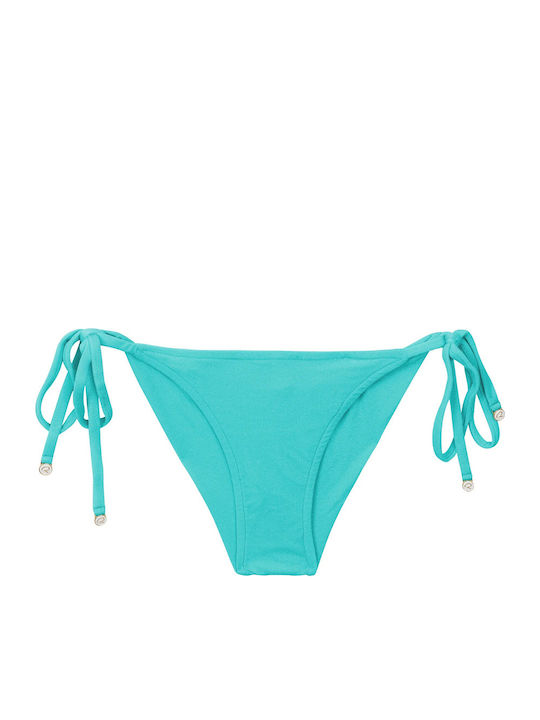 Rio De Sol W Bikini Slip με Κορδονάκια Blue