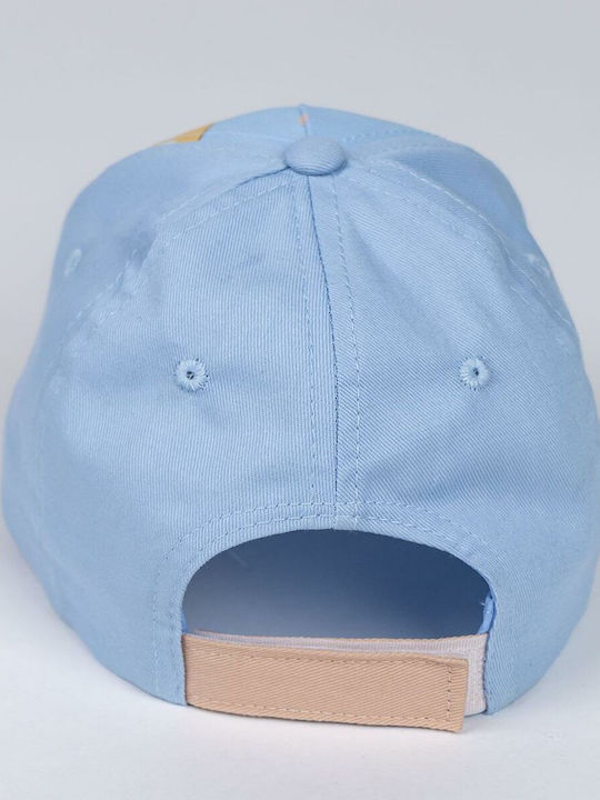 Bluey Kinderhut Jockey Stoff Orange