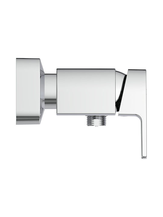 Ideal Standard Edge Αναμεικτική Μπαταρία Μπανιέρας Ασημί