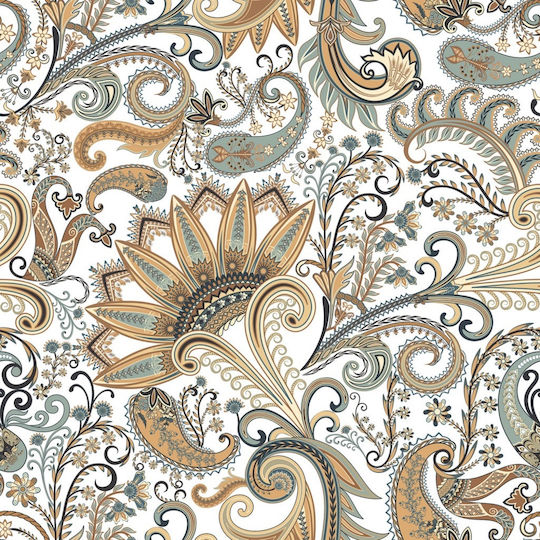 Keros Floor / Wall Tile Interior Matte 25x25cm Paisley Mysore