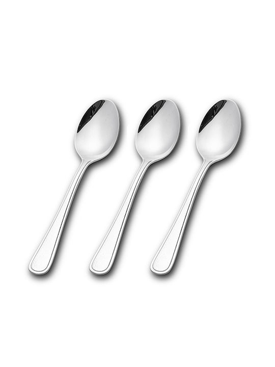 Nava Linguri Desert Înghețată Oțel Inoxidabil Argintii 20cm 3 Bucăți Nava Linguri Desert Înghețată Oțel Inoxidabil Argintii 20cm 3 Bucăți