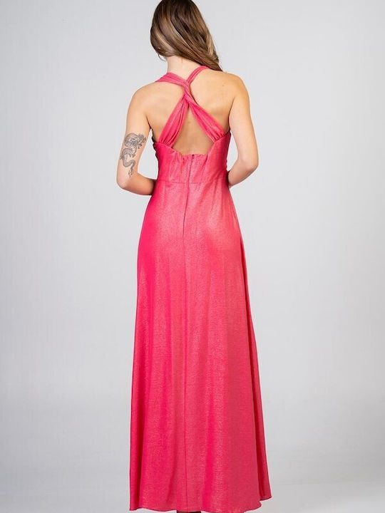 Bellino Maxi Kleid Fuchsia