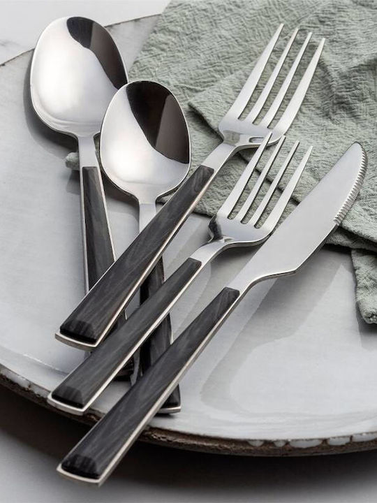 Nava Arya Dinner Spoon Stainless Steel Black 20.4cm