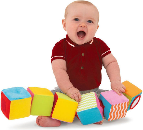 Galt Toys Activity Cube made of Fabric with Sounds for 6++ Months