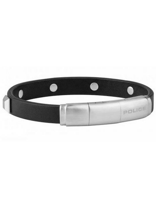 Men's Bracelets Police S14aqt02b Stainless Steel 19 Cm