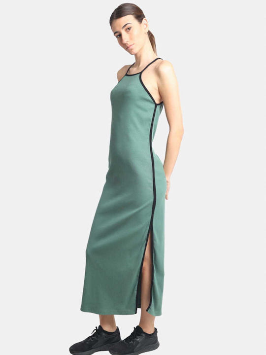 Rochii De Vară Pentru Femei Maxi Rochie Tricotată Menta-Mint