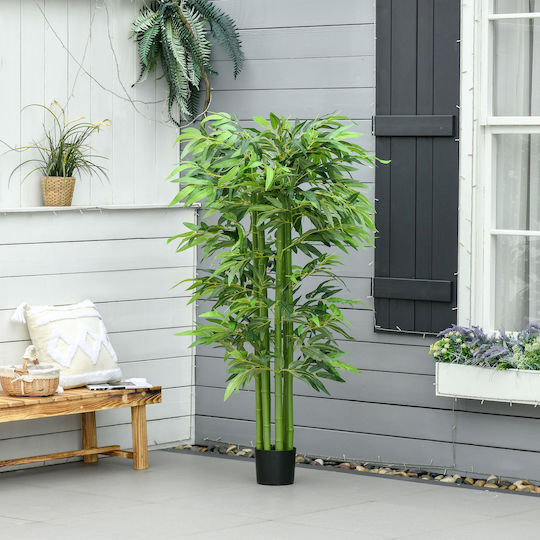 Arbore Artificial de Exterior Black 160cm HomCom