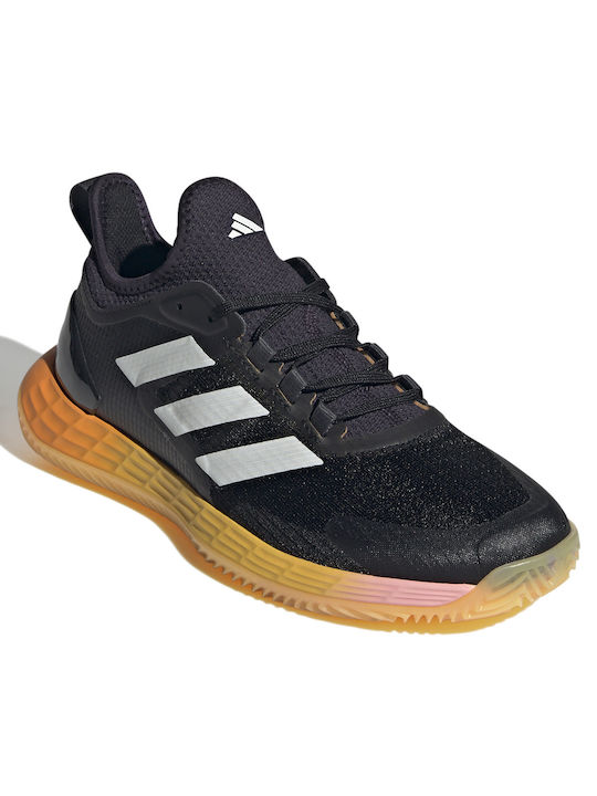 Adidas Women's Tennis Shoes for Clay Courts Aurora Black / Zero Metalic / Spark