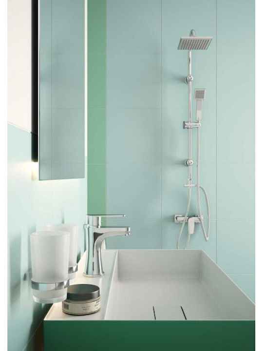 Ferro Squerto Coloană de duș fără Baterie 106cm Argintiu