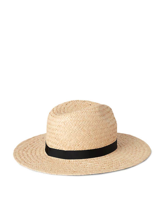 Ralph Lauren Fabric Women's Fedora Hat Beige