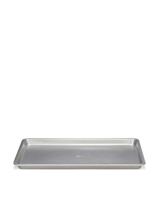 Patisse Silver Top Baking Pan Rectangular Aluminum with Non-stick Coating 26x39cm