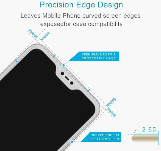 0.26mm 9h 2.5d Tempered Glass Film Xiaomi Redmi 6 Pro Mi A2 Lite