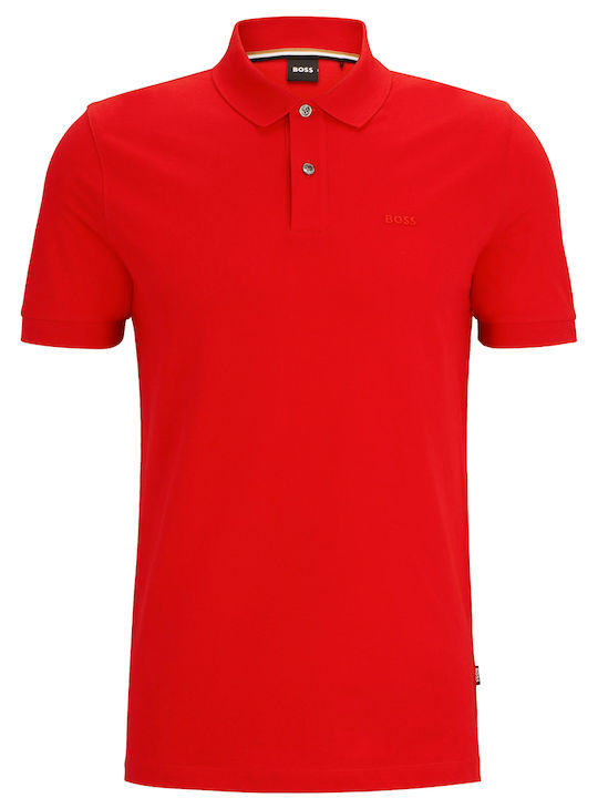 Pallas Polo Μπλούζα Κοντομάνικη Bright Red