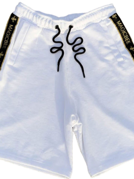 Magic Bee Men's Shorts White