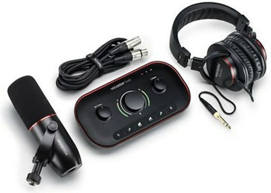 Focusrite Vocaster Two Studio Εξωτερική Επαγγελματική Κάρτα Ήχου με Σύνδεση USB