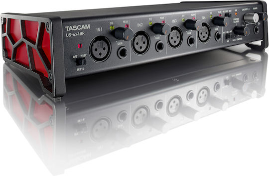 Tascam US-4X4HR Εξωτερική Επαγγελματική Κάρτα Ήχου με Σύνδεση USB