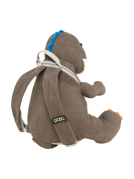 Polo Kinder Rucksack Rucksack Braun 17cmx17cmx30cmcm