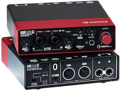 Steinberg UR-22C-RD USB to PC External Audio Interface