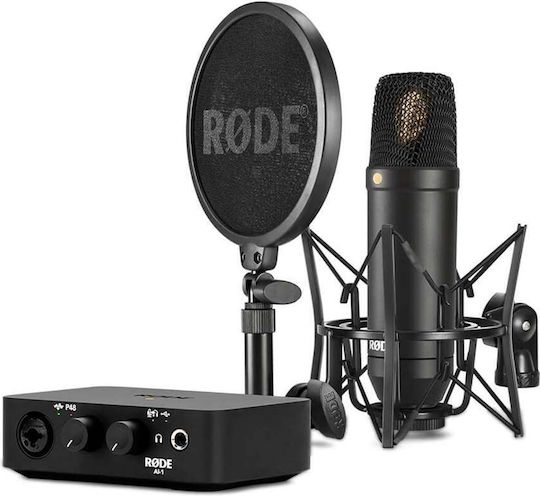 Rode Complete Studio Kit Εξωτερική Επαγγελματική Κάρτα Ήχου
