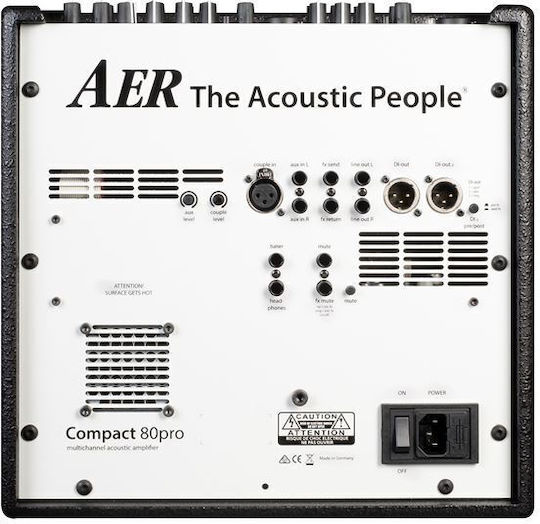 Aer Compact 80 Pro Combo Ενισχυτής Ακουστικών Οργάνων 2 x 8" 80W Μαύρος