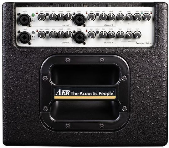 Aer Compact 80 Pro Combo Ενισχυτής Ακουστικών Οργάνων 2 x 8" 80W Μαύρος