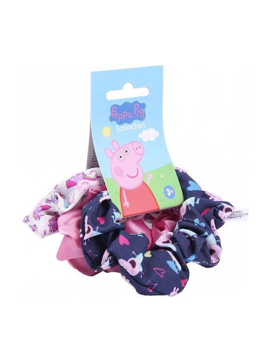 Peppa Pig Kinder Haargummi Set Mehrfarbig