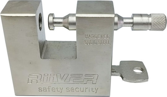 Riiver Safety Security Padlock Monoblock with Key 94mm 1pcs