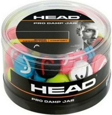 Head Pro Damp 285824 Tennis Racket Vibration Dampener in Yellow Color 2pcs
