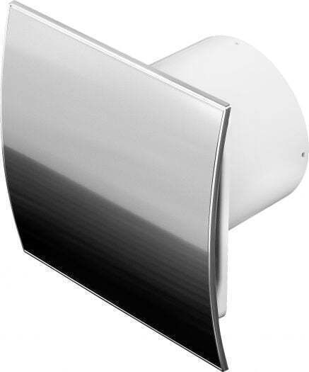 Awenta 100 Επιτοίχιος Εξαεριστήρας Μπάνιου 100mm Ασημί