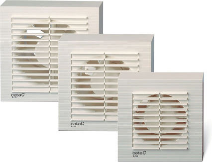 Cata B12 Plus De perete Ventilator 118mm Alb