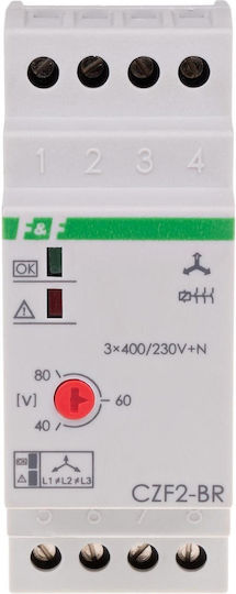 F&F Ρελέ Ράγας Ισχύος 10A με Τάση 5V
