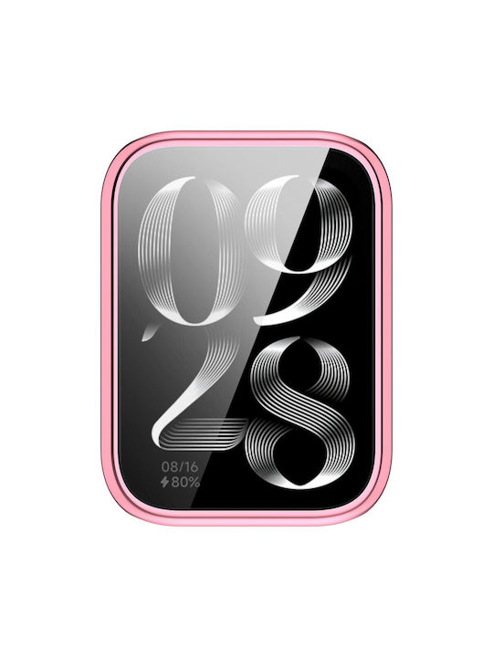 Θήκη Σιλικόνης σε Ροζ χρώμα για το Xiaomi Redmi Watch 3 Lite / Watch 3 Active