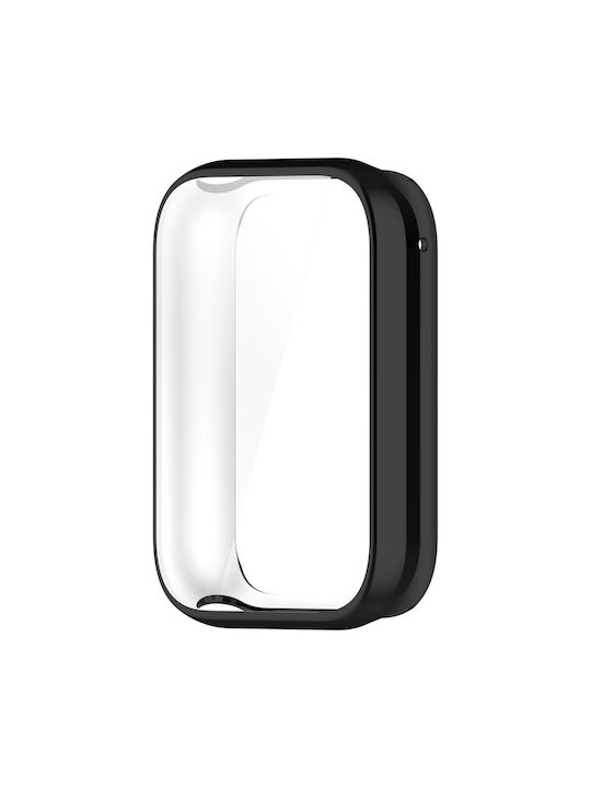Silikonhülle in Schwarz Farbe für Xiaomi Redmi Watch 3 Lite / Watch 3 Active