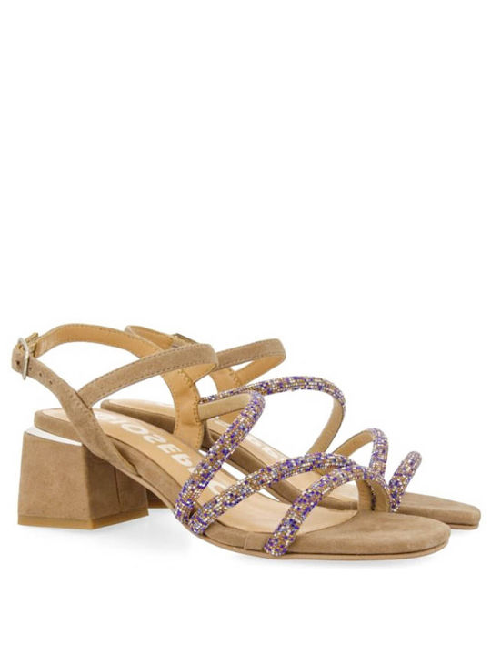 Gioseppo Damen Sandalen in Braun Farbe