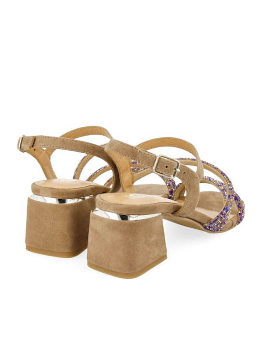 Sandalen Braun