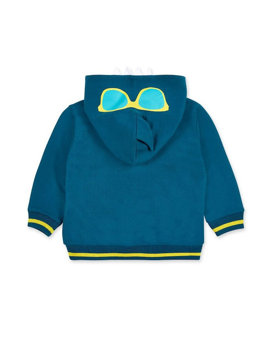 Tuc Tuc Kids Cardigan with Hood Blue