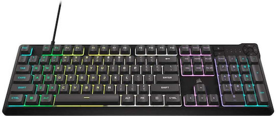 Corsair K55 CORE RGB Gaming Keyboard with RGB lighting (English US)