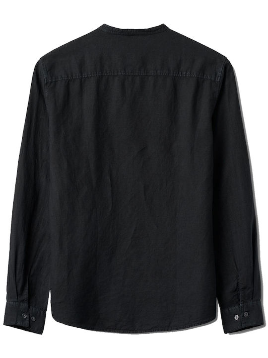 Gabba Men's Shirt Linen Black