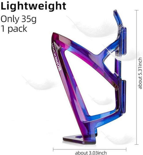 Rockbros Bicycle Bottle Cage Blue-Purple