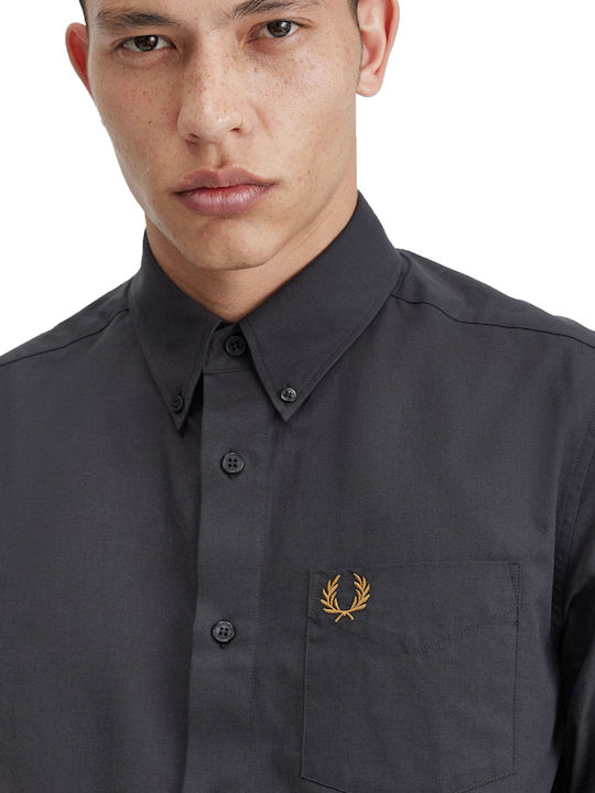 Fred Perry Herrenhemd Grey