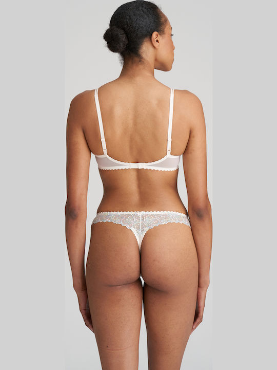 Balconette Balconette Bra with Light Padding Underwire Salmon