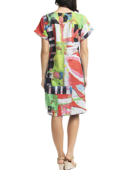 Orientique Midi Kleid Multicolour