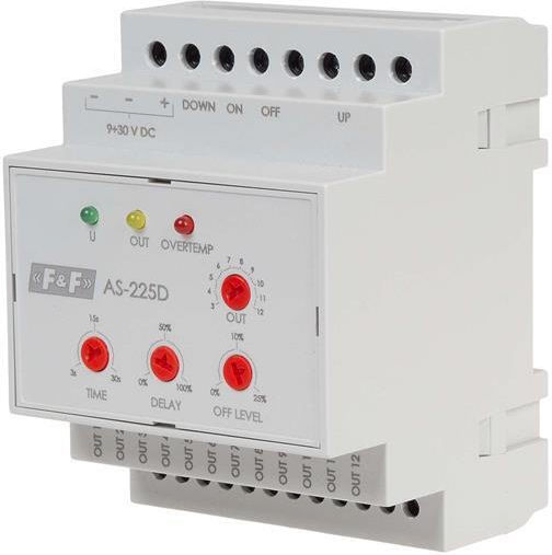F&F Ανιχνευτής Τάσης AS-225D με Εύρος Μέτρησης 9 - 30V