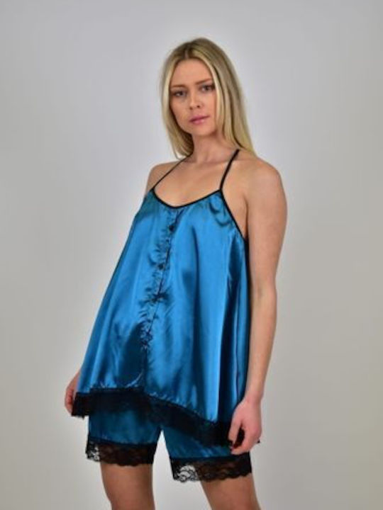 Miss Rodi Лятна Babydoll Петролен