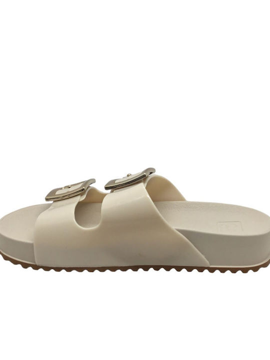 Women's Flat Sandals Anatomic in Beige Color